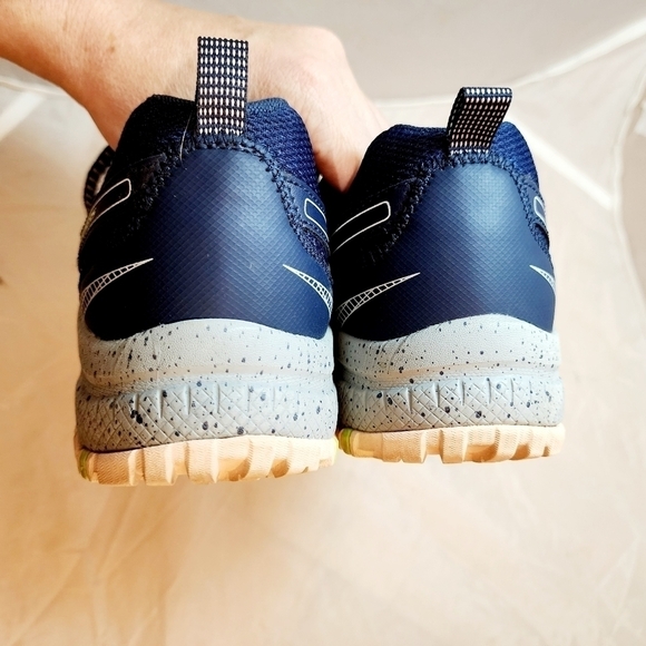 Skecher's Women's 10 Trail Running Shoes Sneakers Navy Grey Athletic Athleisure - Picture 6 of 11